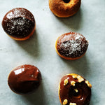 Package of 5 Sourdough Donuts - Chocolate and Walnut Cover (order 24 hours in advance)
