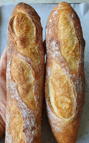 (Package of 2) French Sourdough Baguettes (VEGAN)